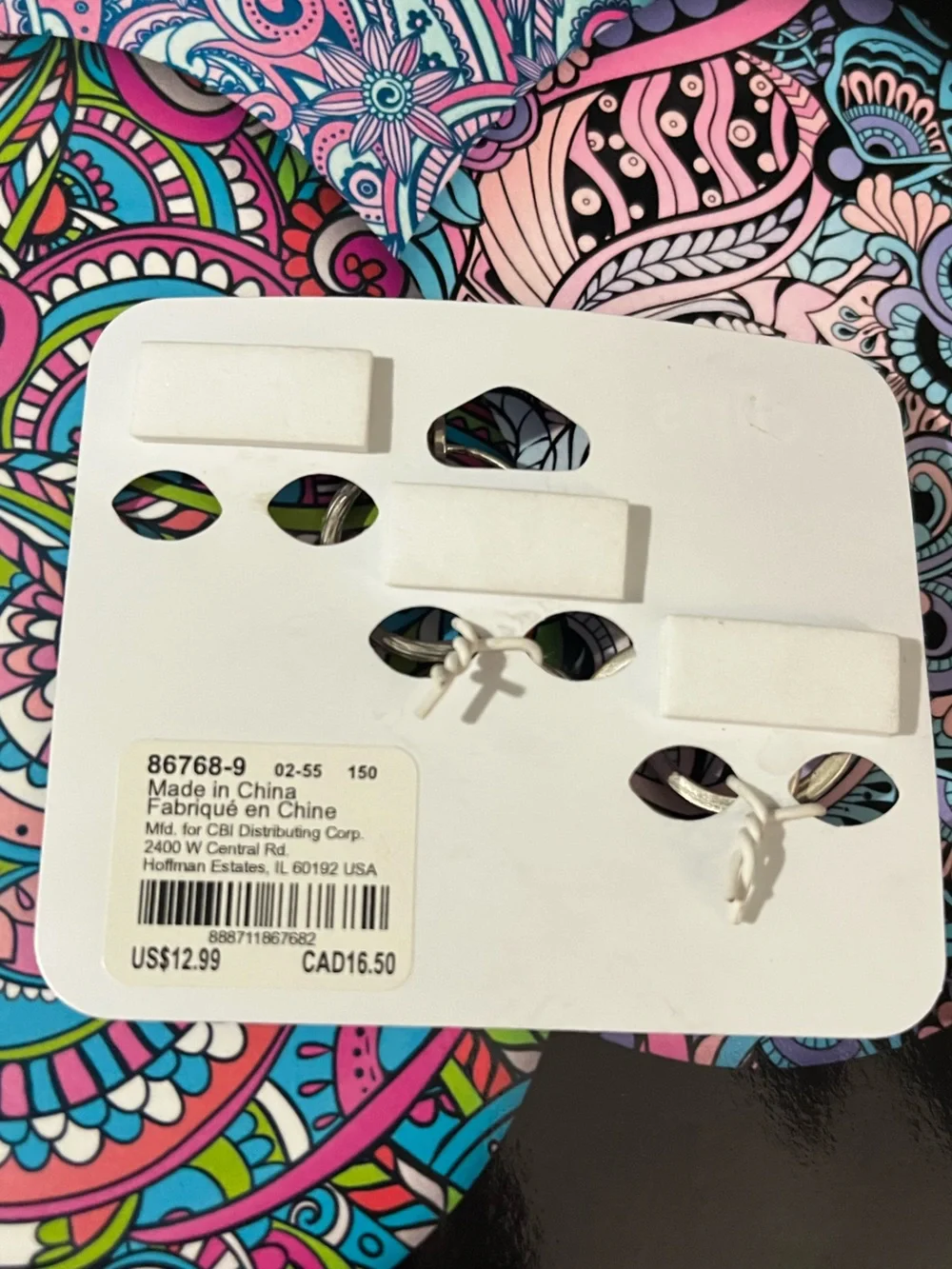 (TWO PAIRS) Claire’s Sensitive Solutions Clip-On Earrings